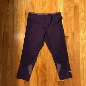 Lululemon Wet Dry Warm crop tights 6
